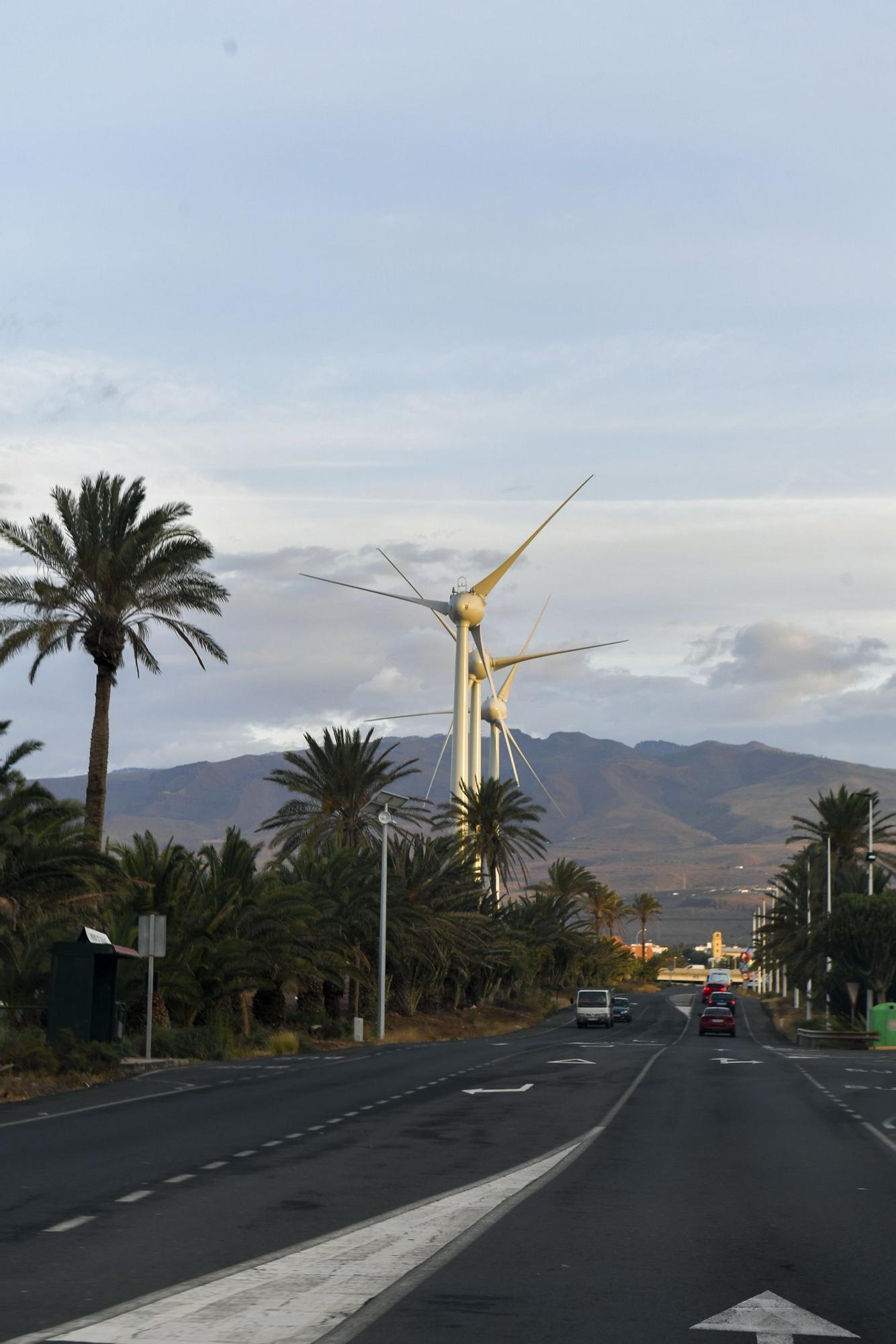 El tiempo en el Cruce de Arinaga por la borrasca Óscar