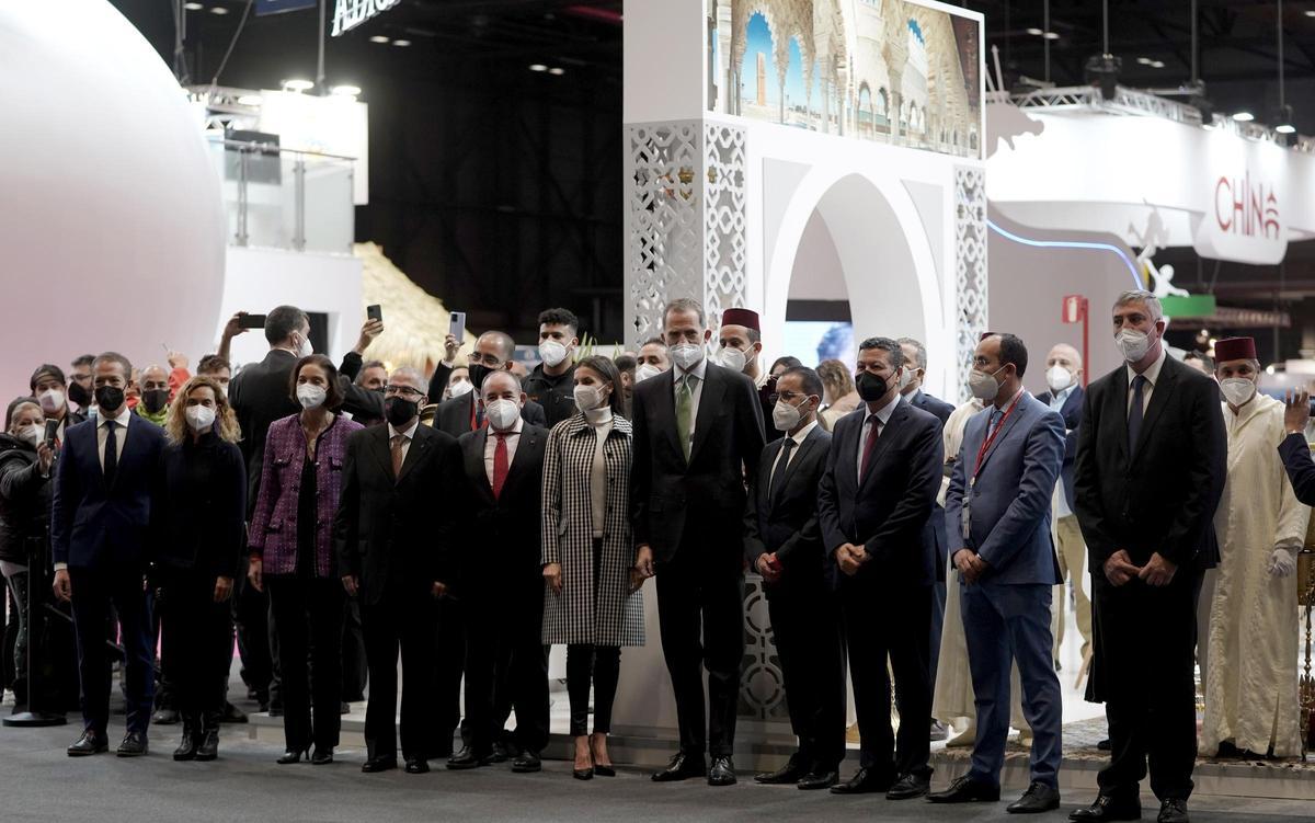 Los Reyes inauguran Fitur. Los Reyes inauguran Fitur.