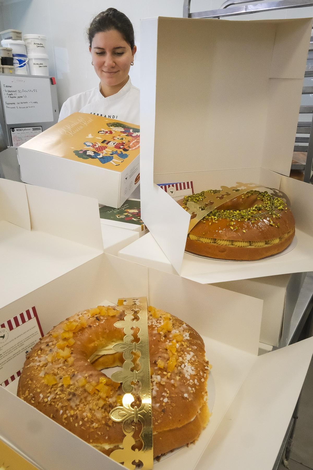 Preparación de Roscones de Reyes en Las Palmas de Gran Canaria