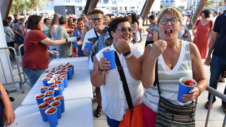 ¿Cuándo se celebra la Festa das Fresas de Eirís?