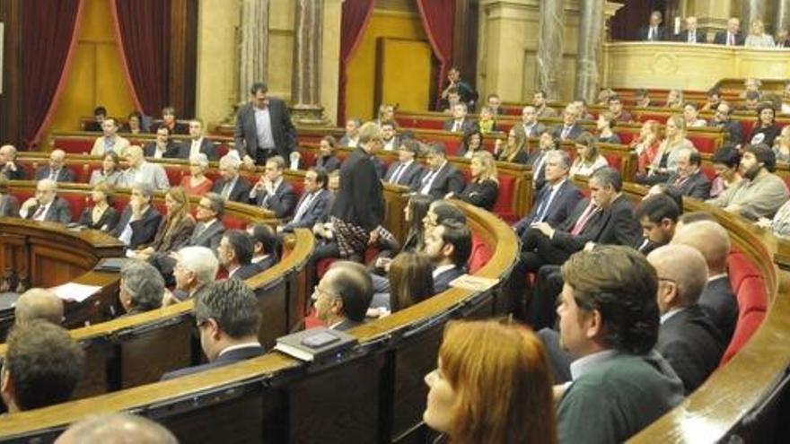 El Parlament de Catalunya solemnitza avui l&#039;inici de la ruptura amb l&#039;estat