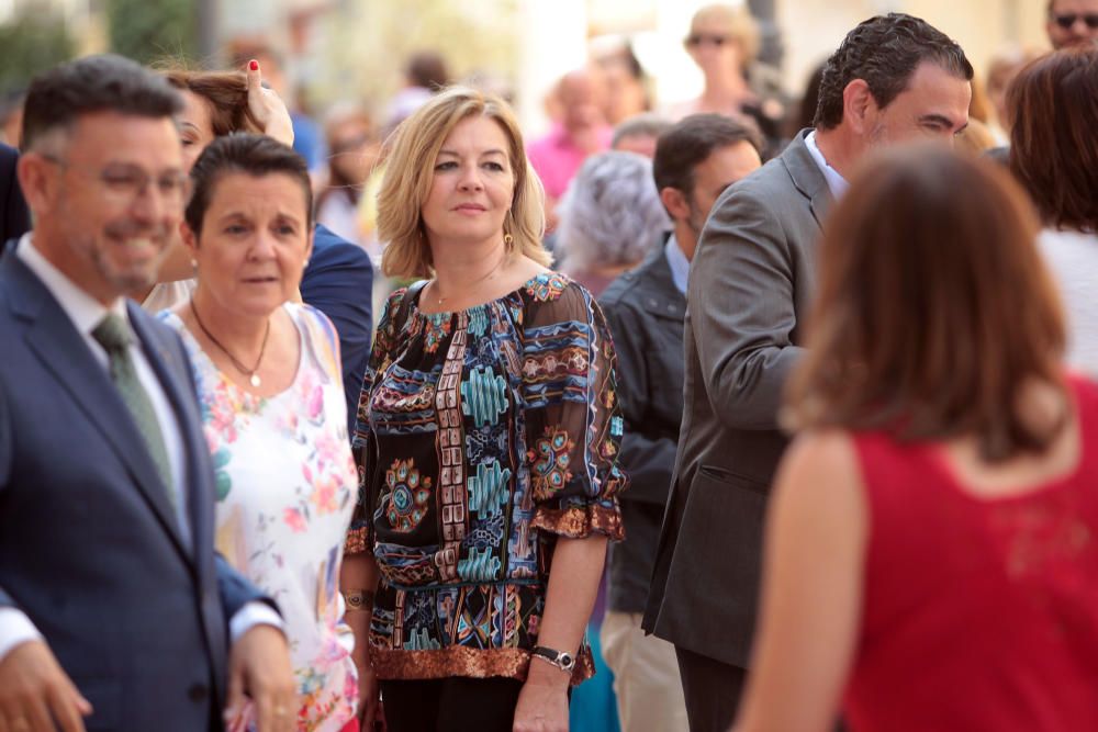 Recepción en la Generalitat tras la toma de posesión de Ximo Puig