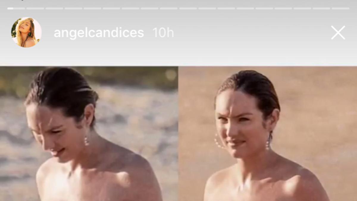 El 'stories' body positive de Candice Swanepoel