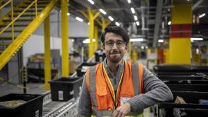 Jaime González del Palacio, director del nuevo centro logístico de Amazon en La Muela (Zaragoza).