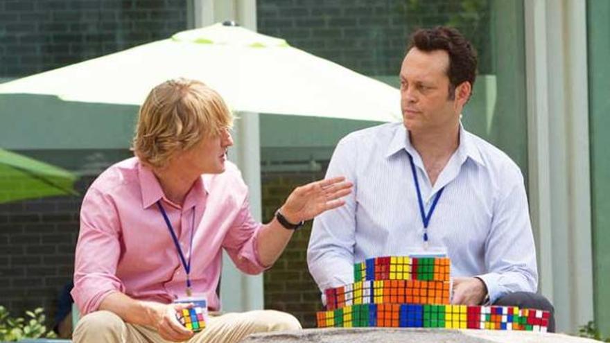 Owen Wilson y Vince Vaughn protagonizan &#039;Los becarios&#039;.