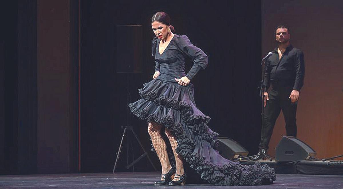 La bailaora almeriense Rocío Garrido.