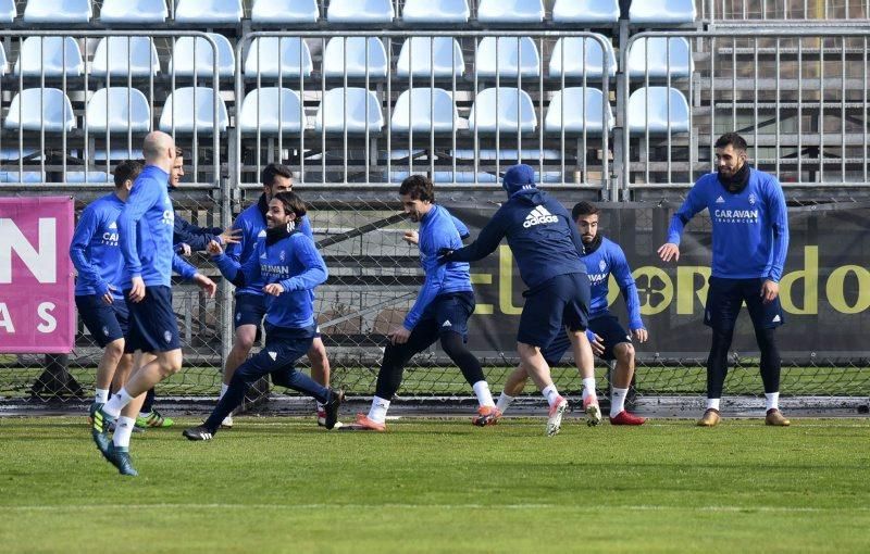 Entrenamiento del Real Zaragoza