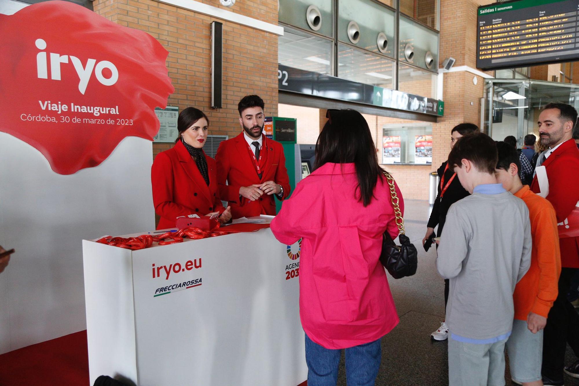 Estreno de los trenes low cost Iryo en Córdoba