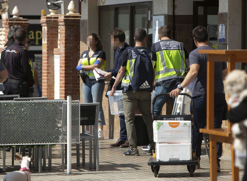 Operación policial en conocidos restaurantes del Port de Sagunt