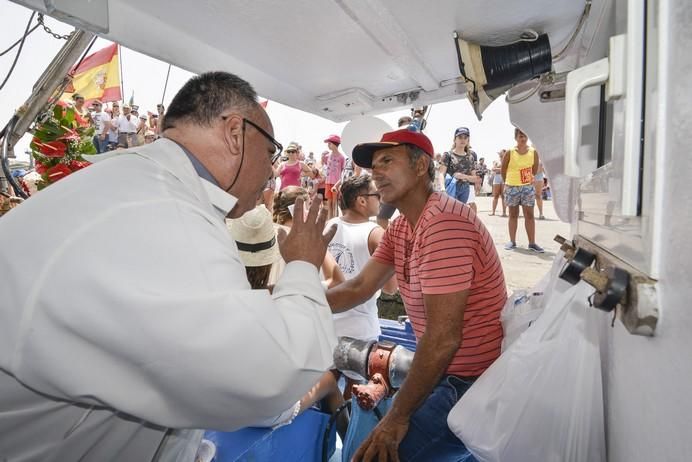 16/07/2017 ARGUINEGUIN MOGAN. Procesión marinera de la Virgen del Carmen.  FOTO: J. PÉREZ CURBELO