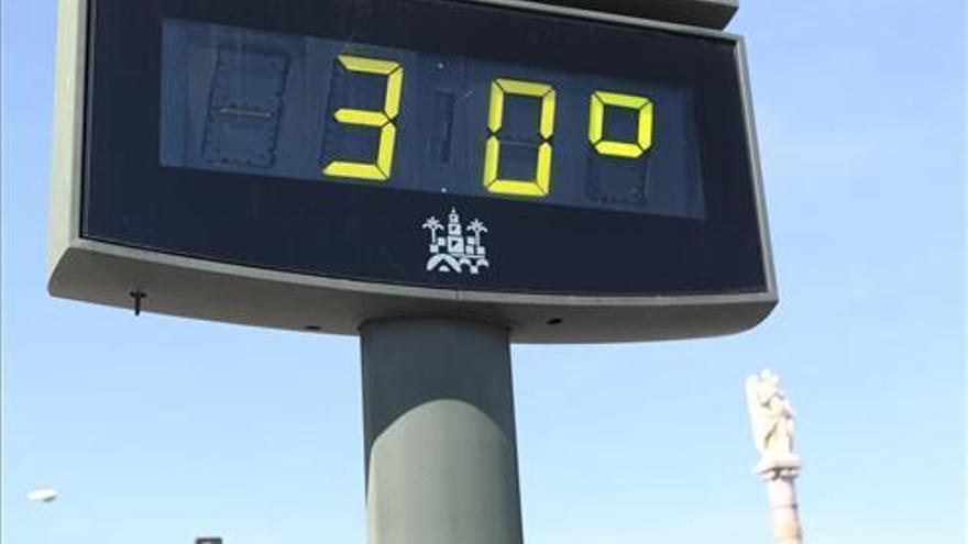 Las temperaturas máximas rondarán los 30 grados