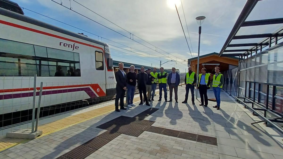 Las obras de la estación de