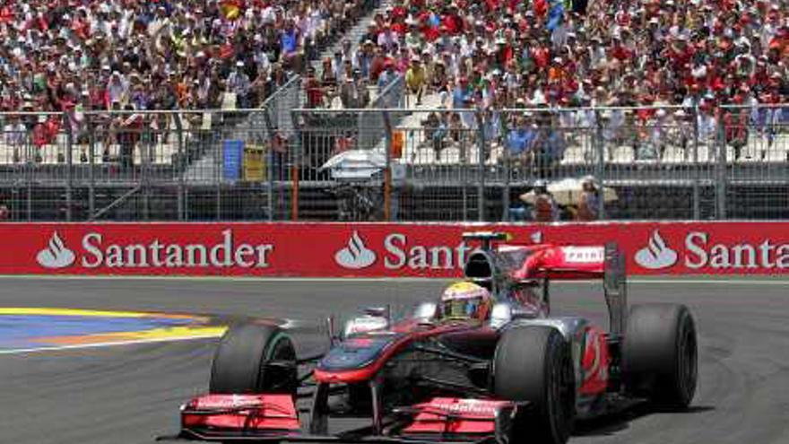 Gran Premio de Europa de Fórmula 1 en Valencia.