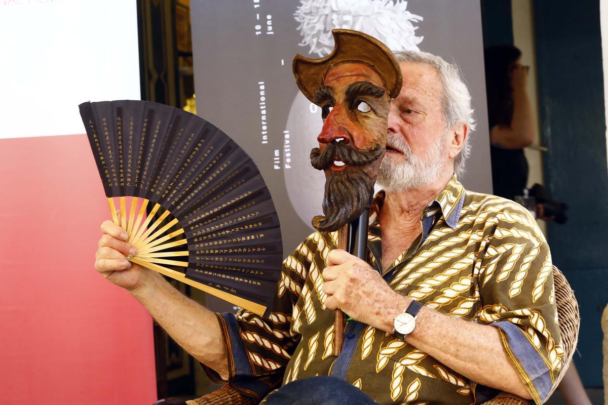 Terry Gilliam, tan loco y persistente como Don Quijote.