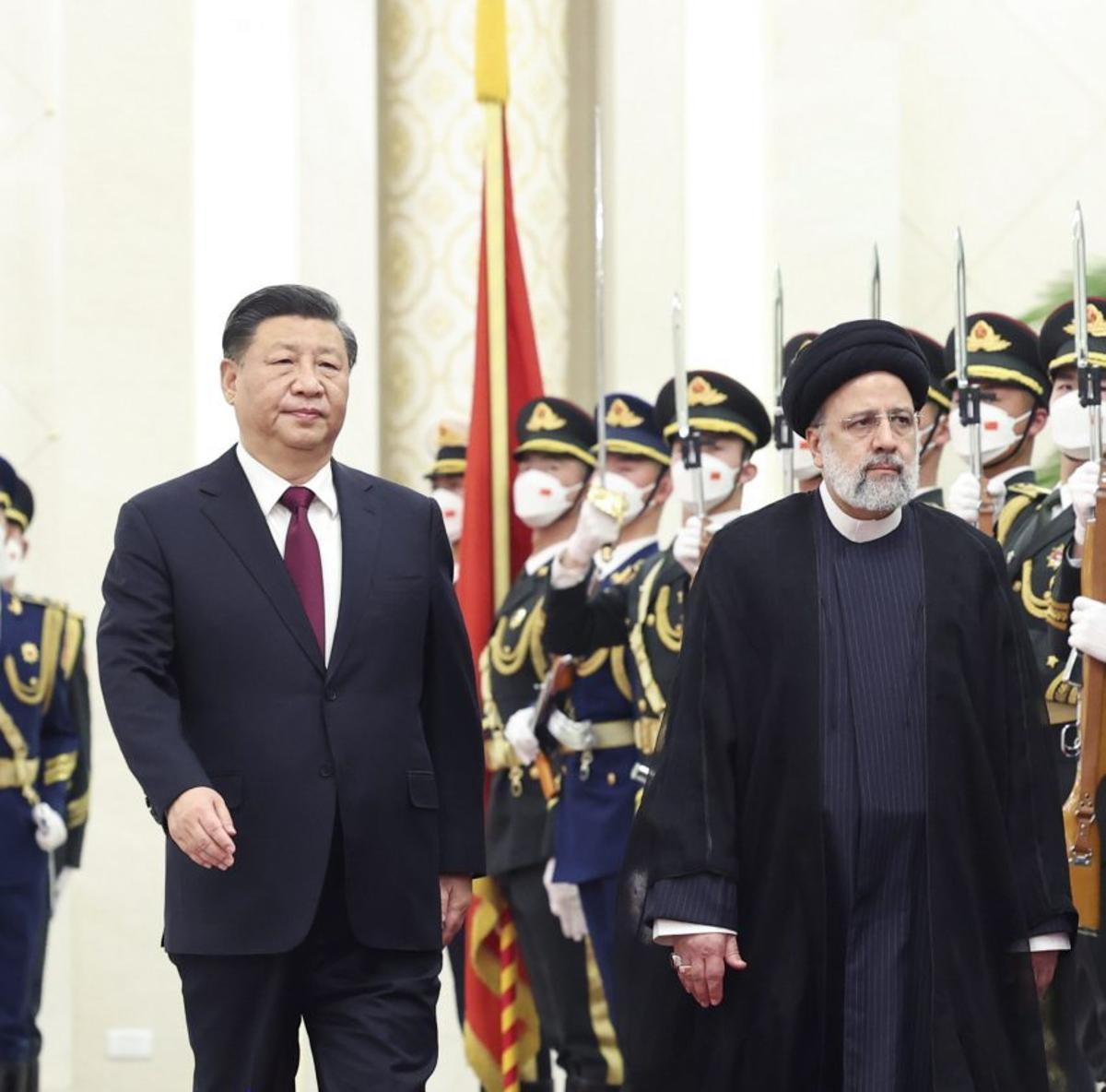 Perilla la relació de Teheran i Pequín, que donava empara per cru barat