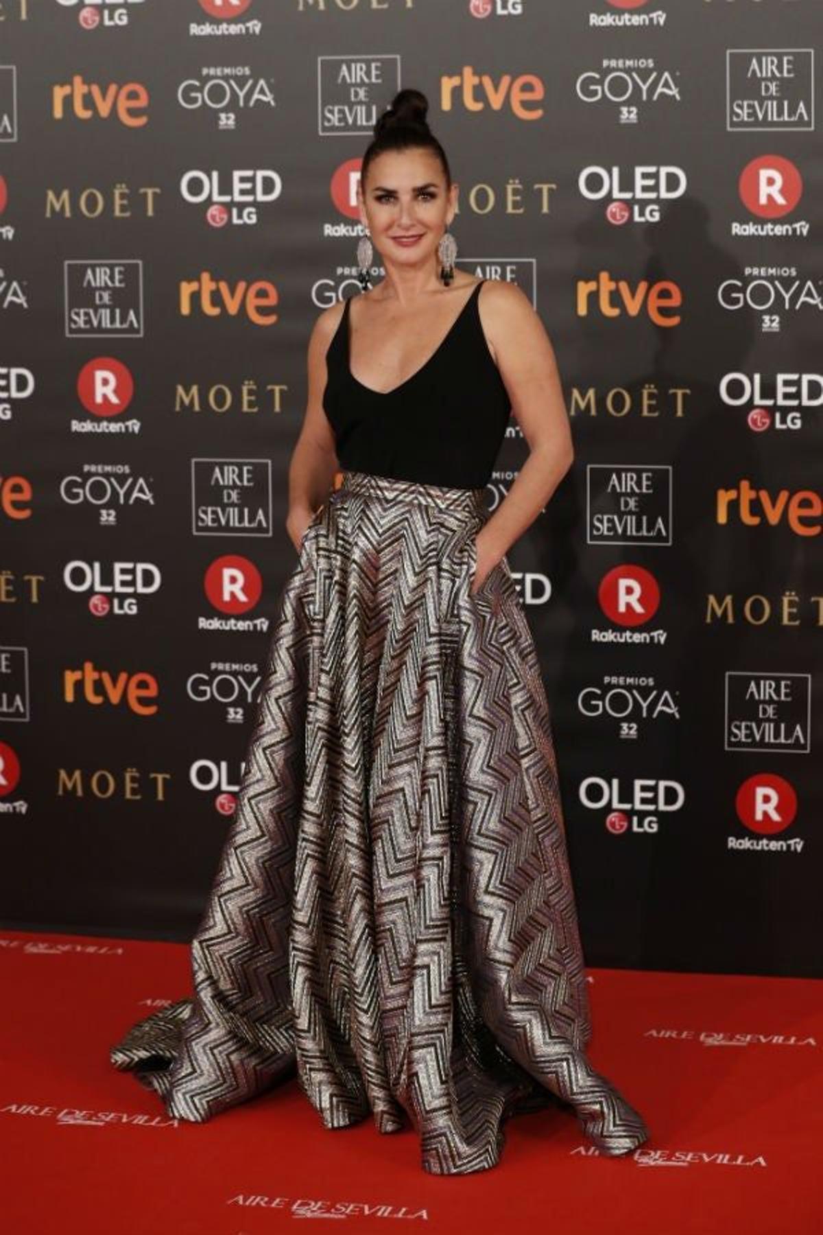 Belén López en los Premios Goya 2018