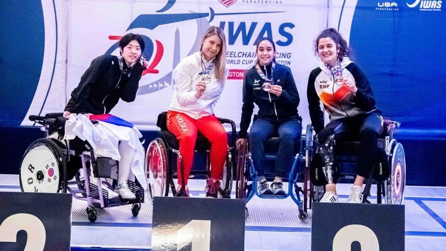 Judith Rodríguez gana el bronce en Washington