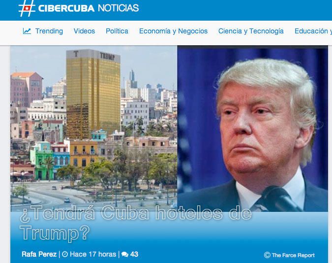 Tormenta política por las declaraciones de Fluxà sobre Trump y sus intentos de negocio en Cuba