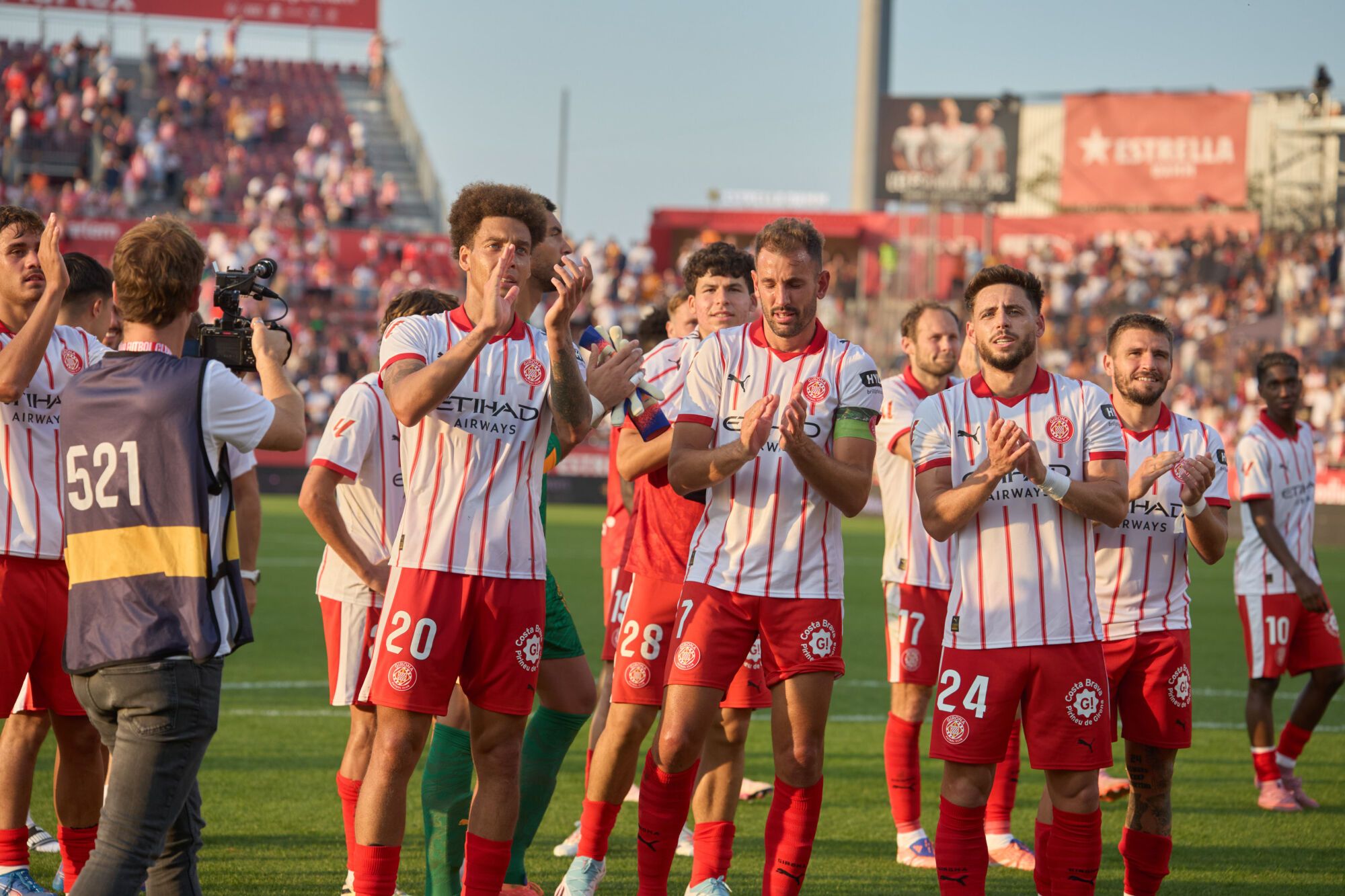 Les imatges del Girona FC - València