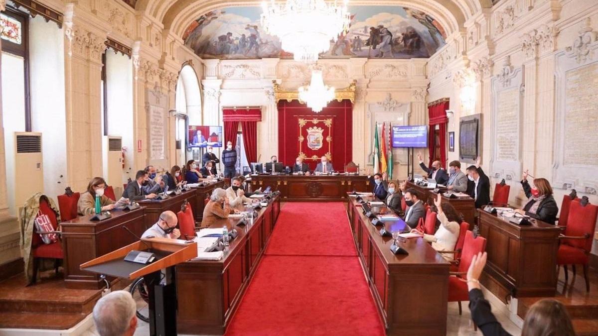 Pleno del Ayuntamiento.