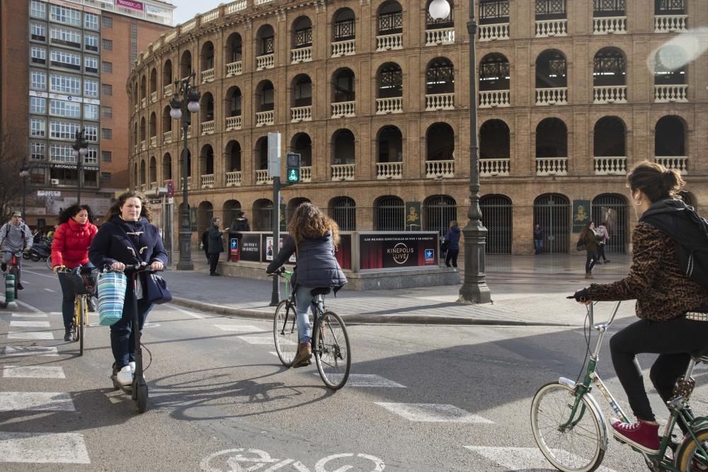 El 'boom' del patinete en València