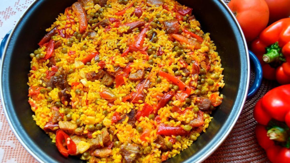 Un arroz, listo para comer.