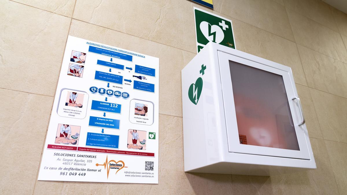 El club quiere abarcar el máximo de zonas posibles con la colocación de 11 nuevos desfibriladores.