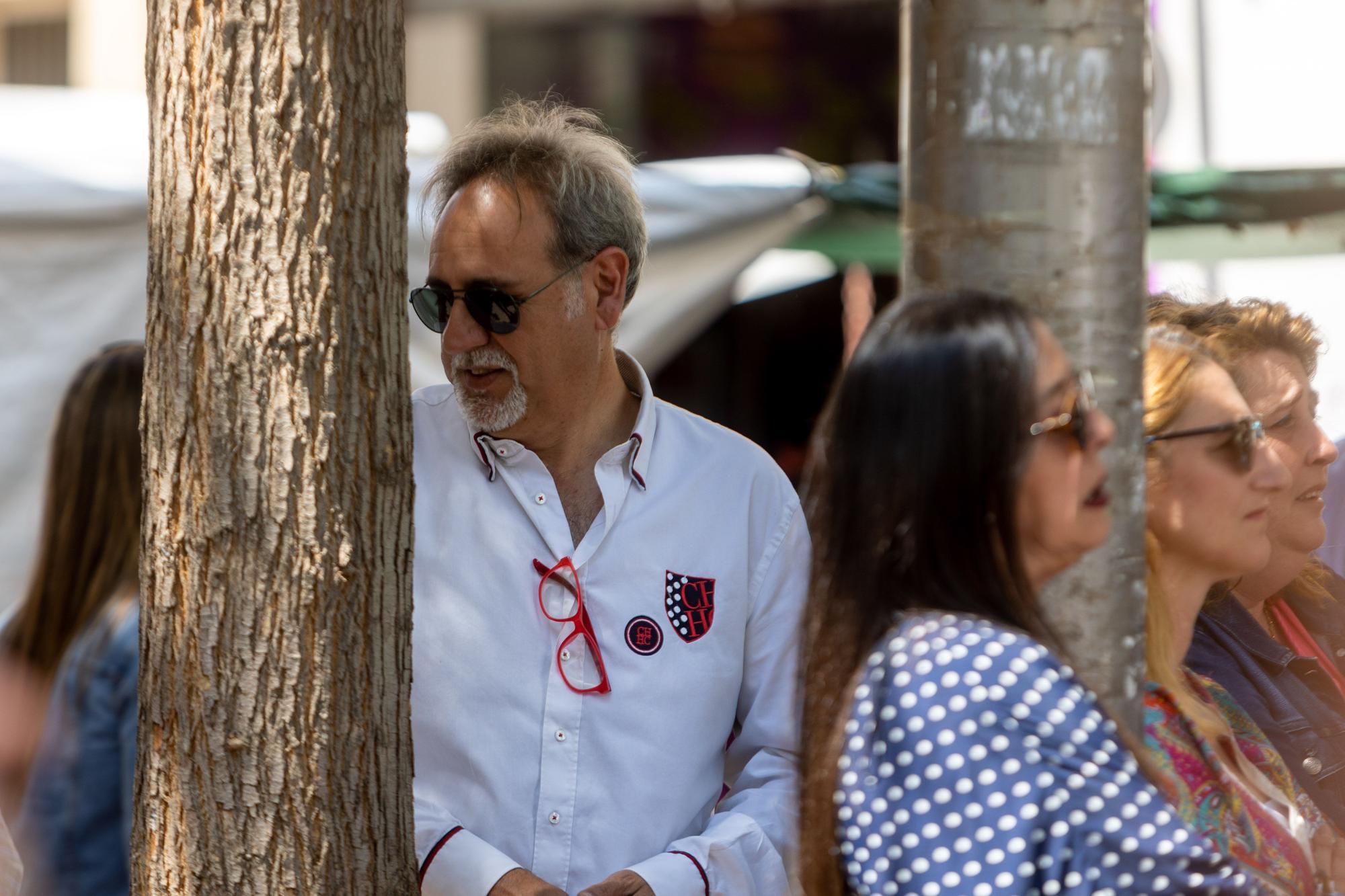 Mitin de Barcala del PP en plaza Manila de Alicante