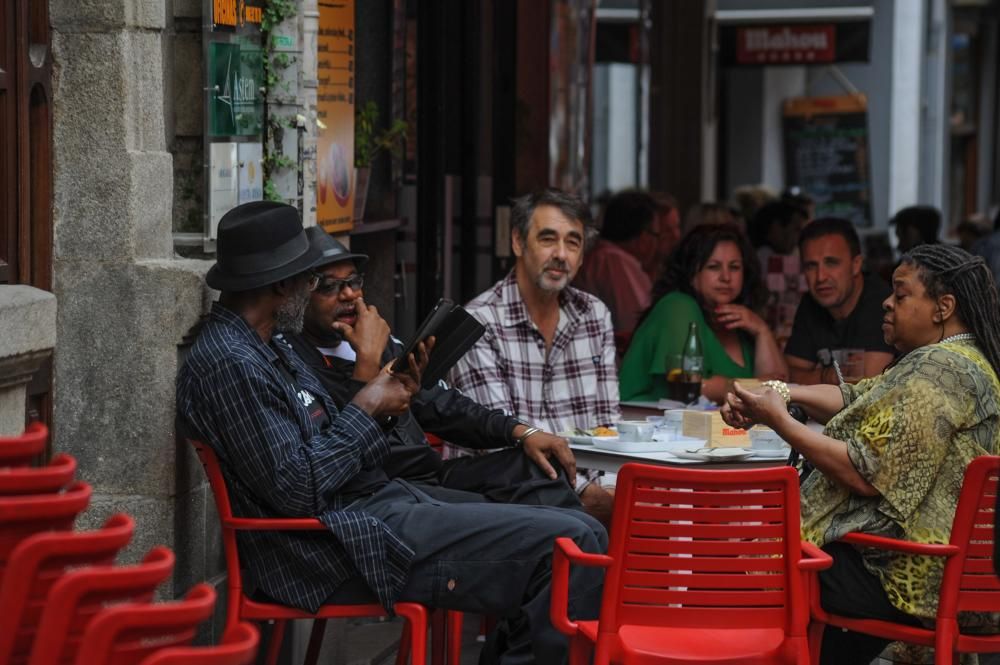 Vilagarcía se mueve a ritmo de blues