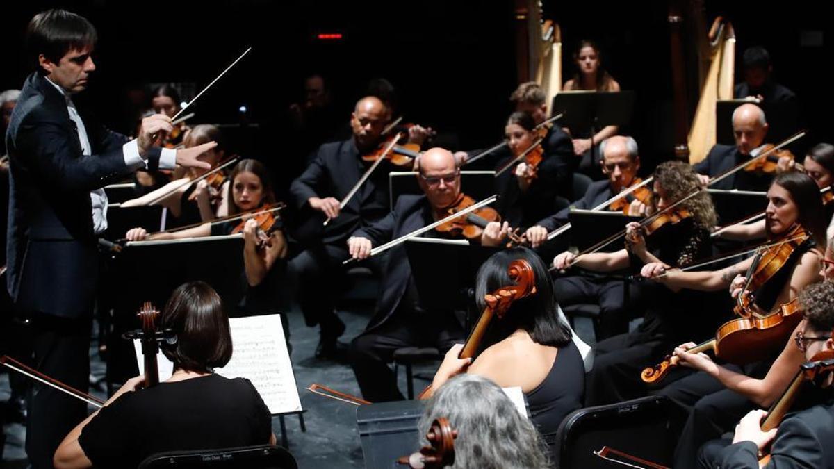 La Orquesta de Córdoba en una de sus actuaciones