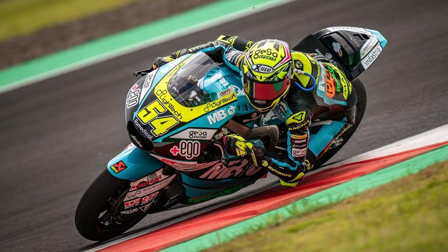 Aldeguer se convierte en el piloto más joven en lograr una pole en Moto2