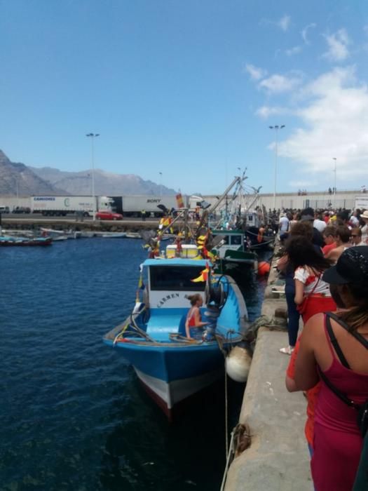 El Puerto de las Nieves celebra las fiestas del Carmen