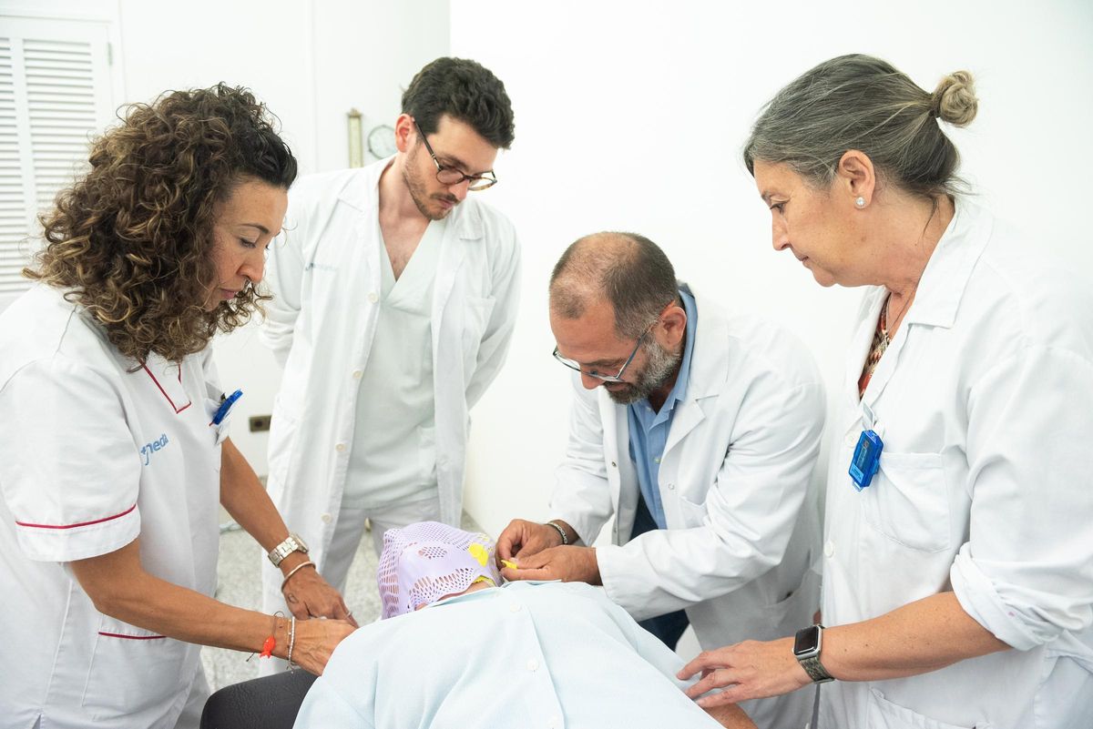 El equipo de la Unidad de Oncología Radioterápica del Instituto Oncológico del Hospital Juaneda Miramar.