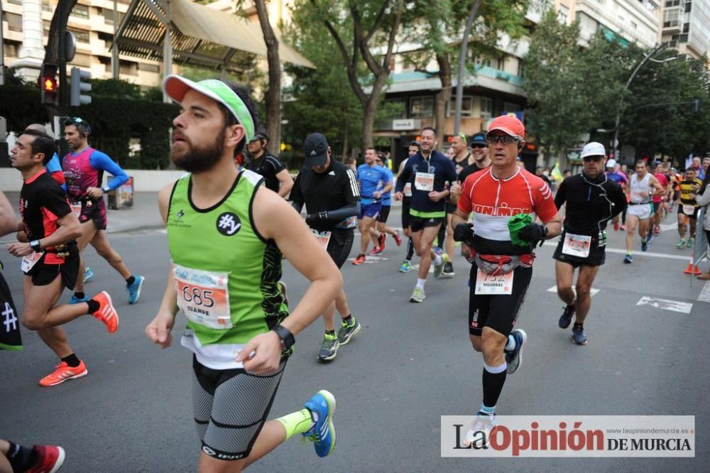 Murcia Maratón. Salida