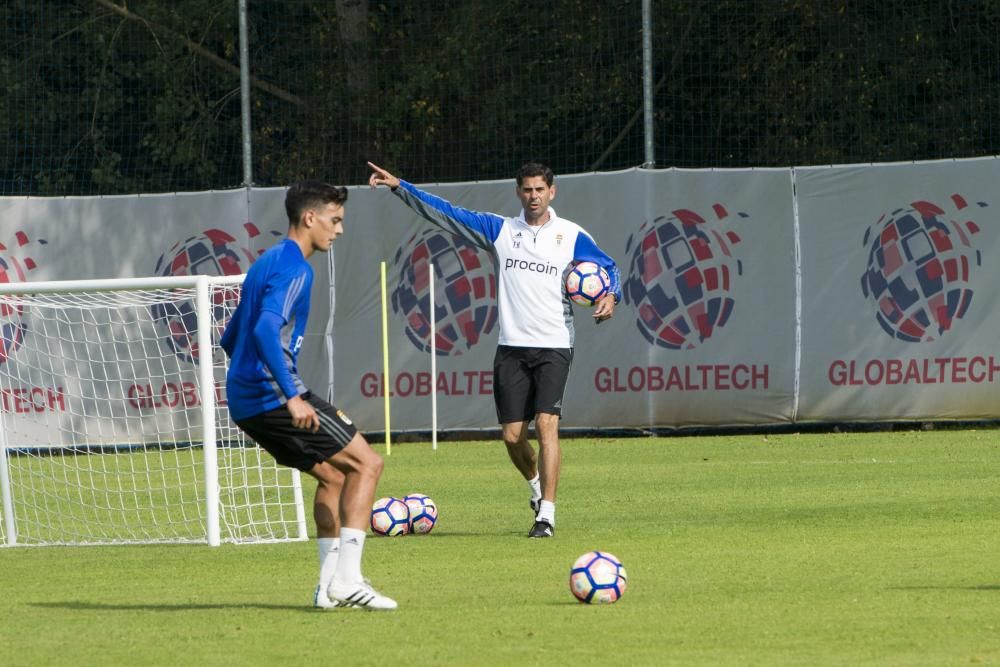 Entrenamiento del Real Oviedo