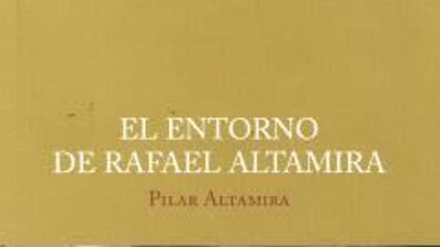 Libro sobre la familia de Rafael Altamira.