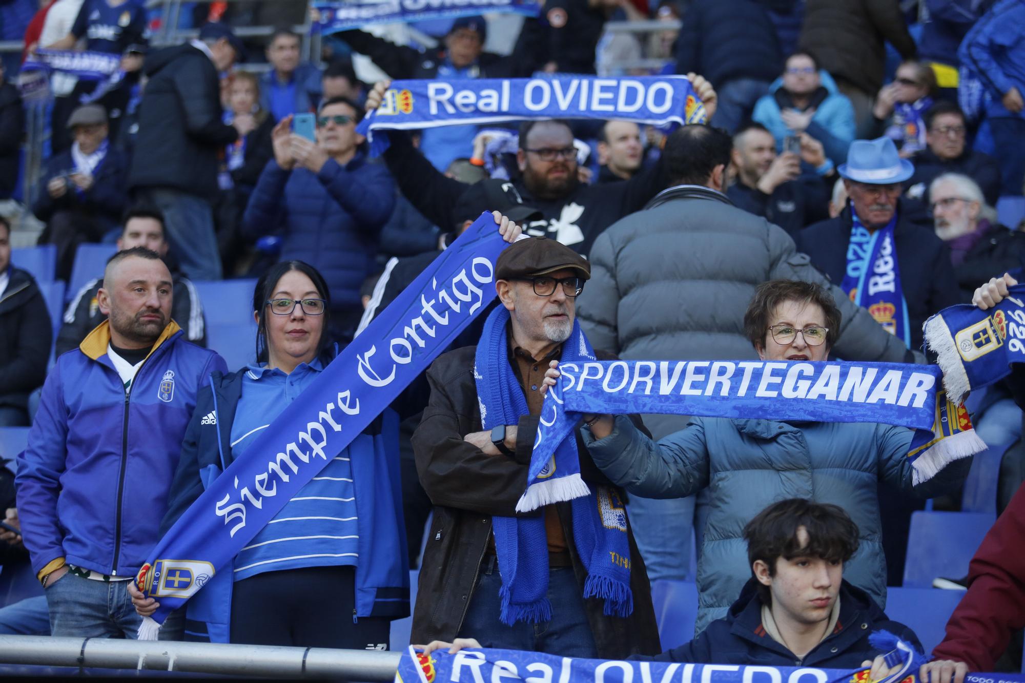 En imágenes: Así fue la derrota del Oviedo ante el Burgos