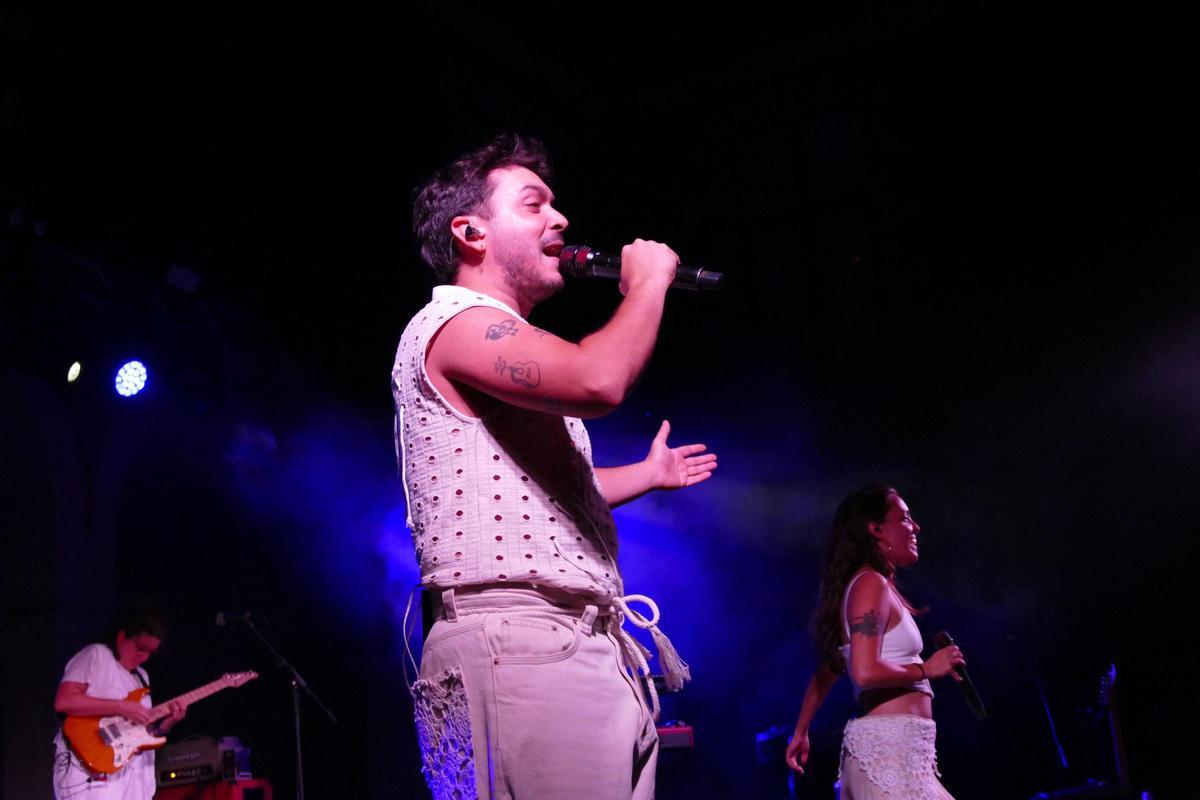 EN IMATGES | La música de Ginestà i Wilma's ressona al pati del Palau dels Comtes en el marc del Festival Istiu