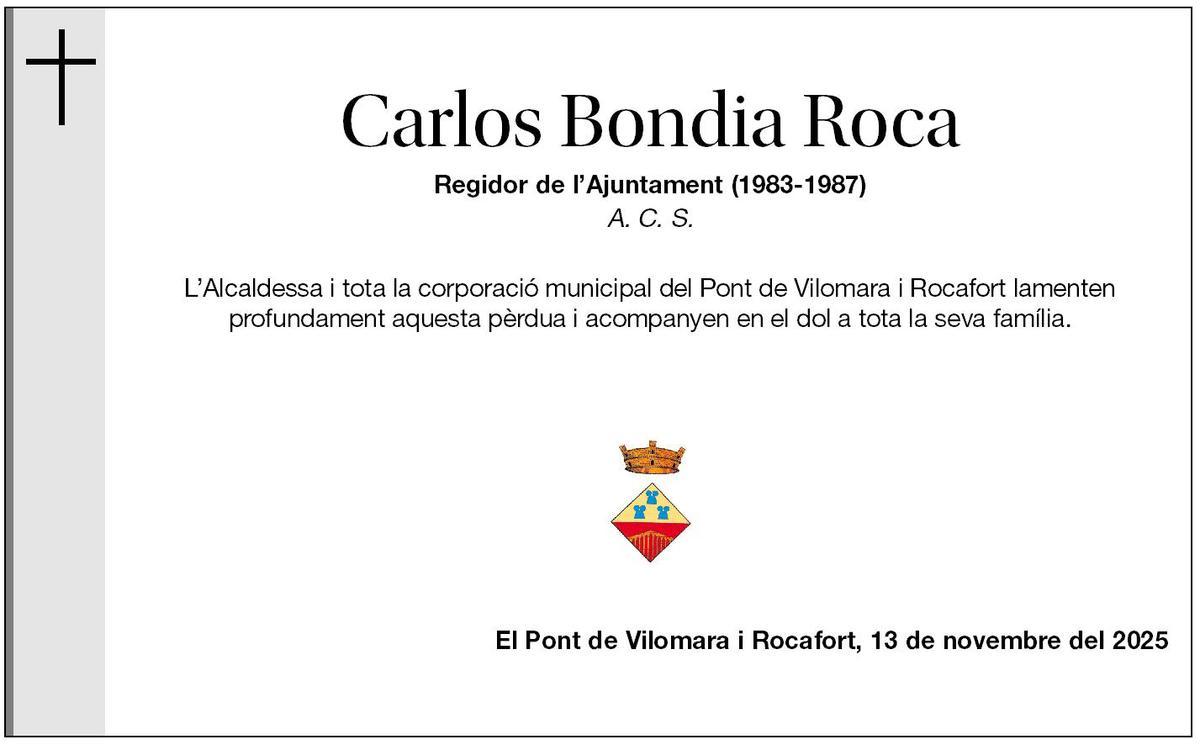 Carlos Bondia Roca