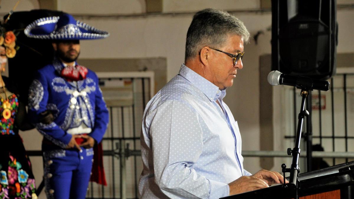 Claudio Bautista durante su pregón