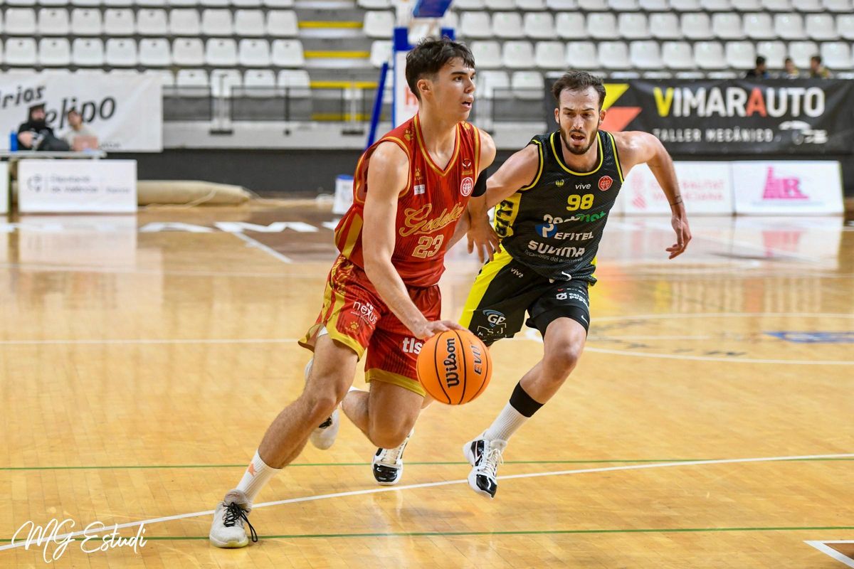 Lucas Marí, en el L'Horta Godella antes de confirmar su marcha a la NCAA de Estados Unidos