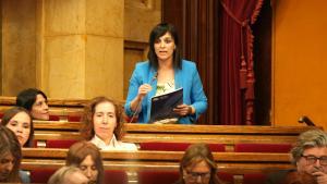 La alcaldesa de Ripoll y diputada del Parlament, Sílvia Orriols (Aliança Catalana).