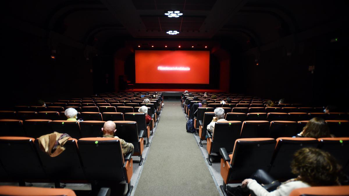 Sala de la filmoteca de Córdoba.