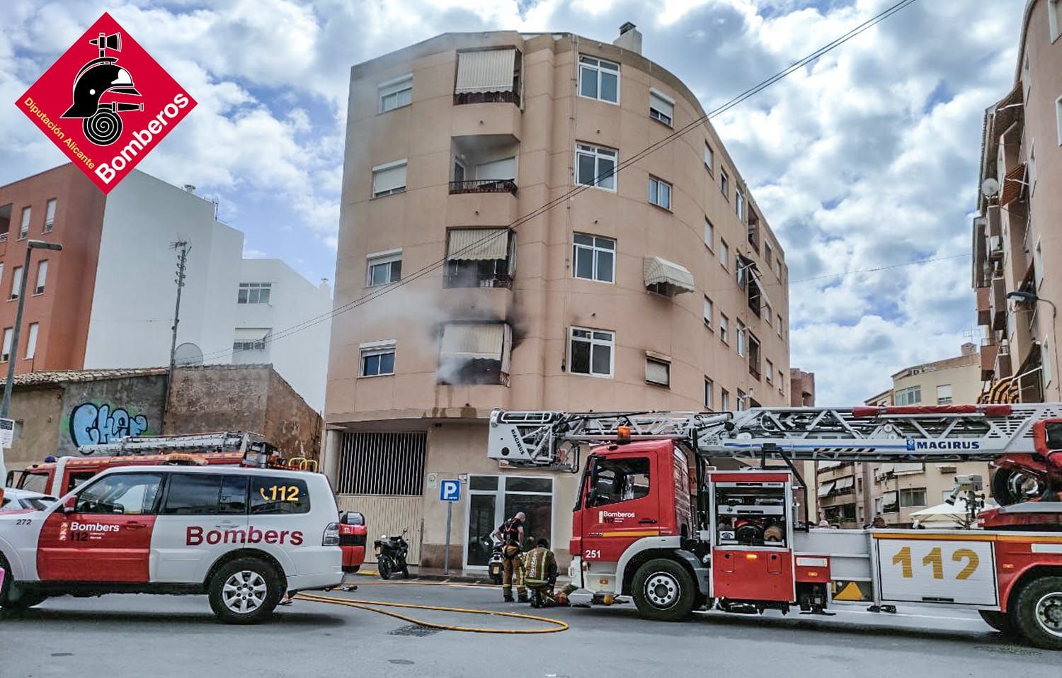 Impecable coordinación de los Servicios de Emergencias