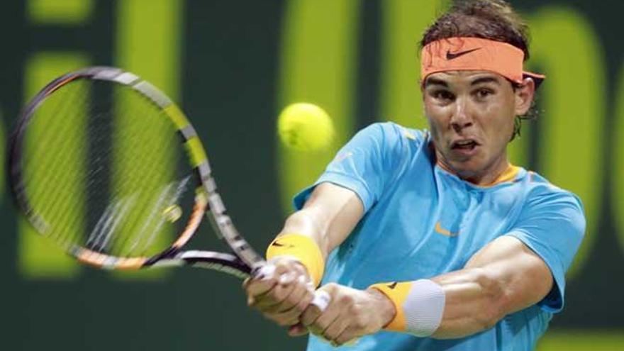 Nadal, en Doha.