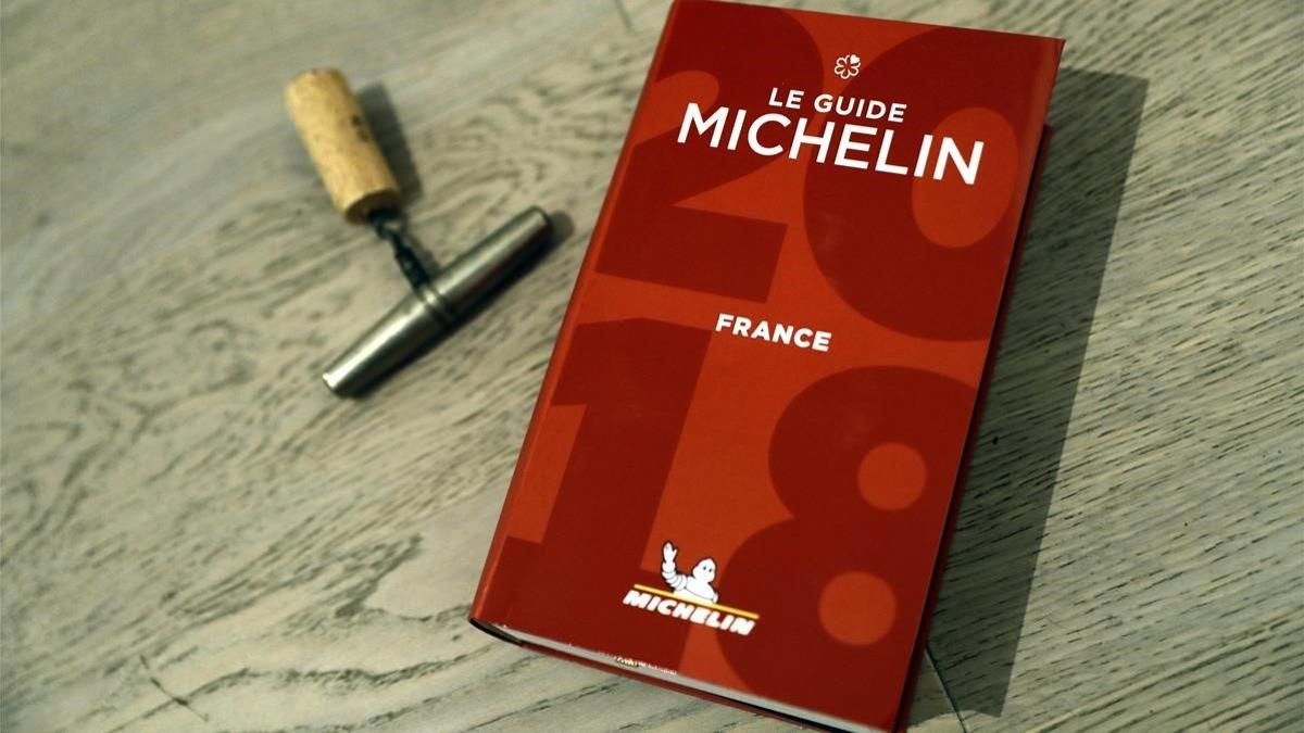 La edición francesa de la Guía Michelin.