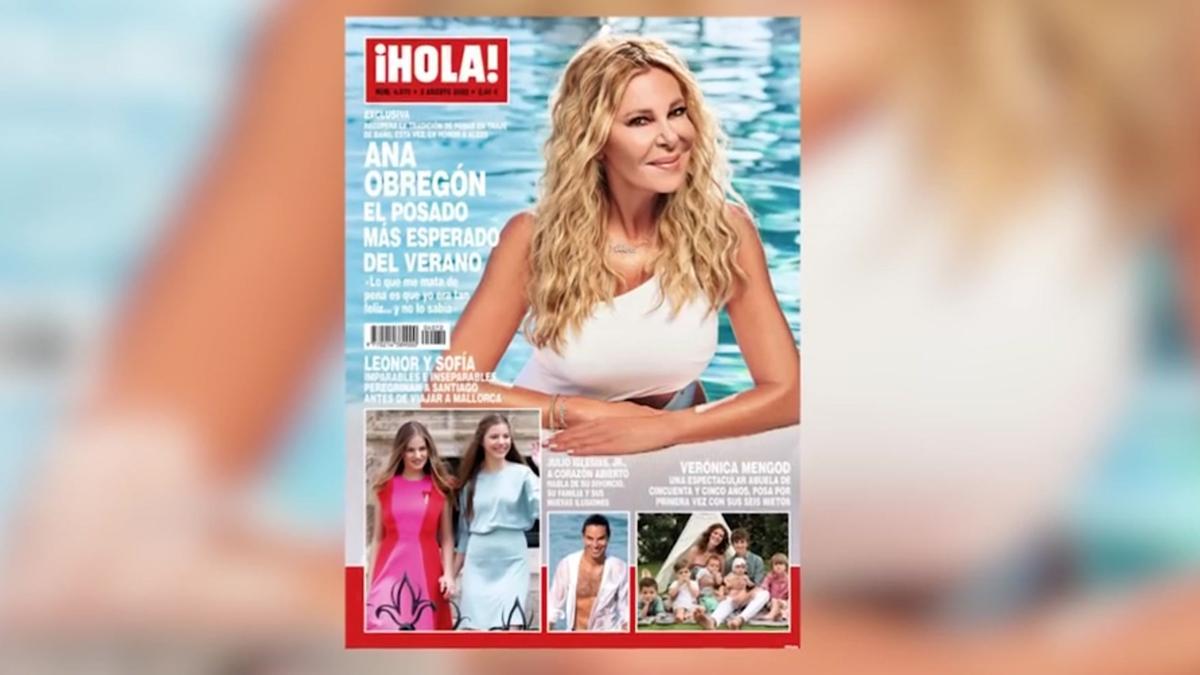 Ana Obregón retoma la tradición de sus posados del verano en bikini