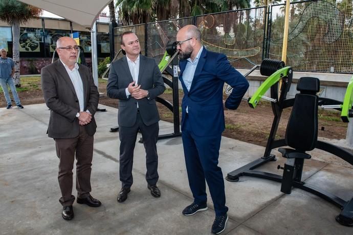 El Parque Romano estrena un gimnasio al aire libre