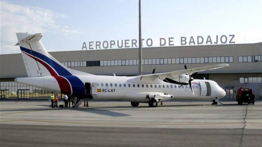 Extremadura no aumentará la subvención en el próximo contrato del aeropuerto de Badajoz