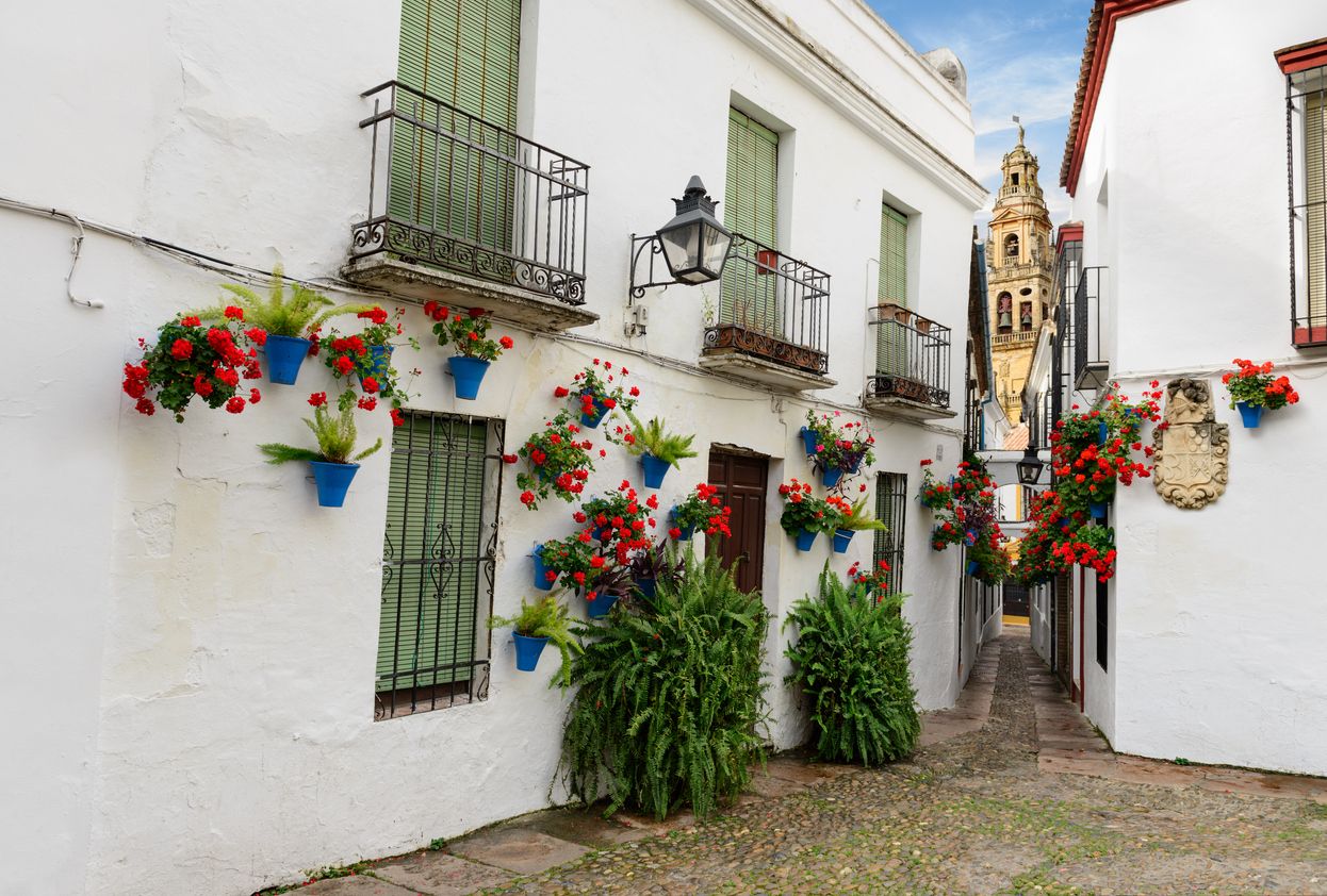 Calle de las Flores, en Córdoba: con unas vistas únicas.